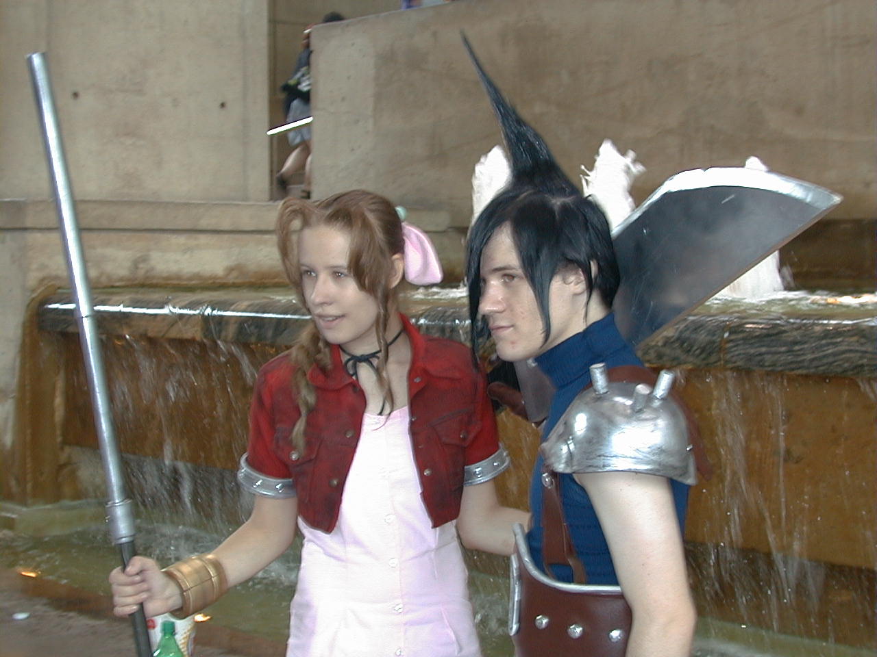 Aeris and Zack